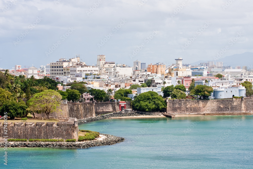 City of San Juan Beyond Ancient Coastal Walls