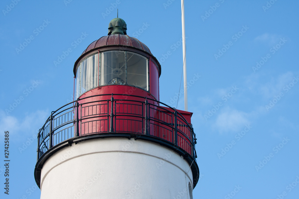 Lighthouse of Urk, a Dutch fishing village