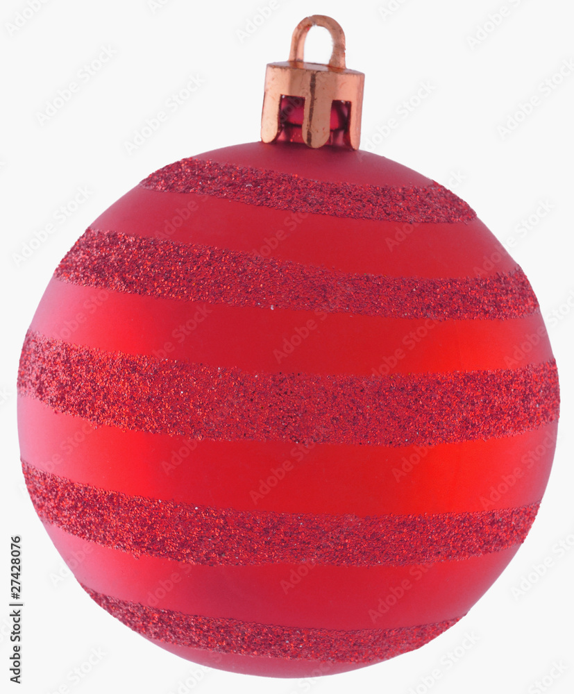Christbaumkugel-rot Christbaumkugel-rot