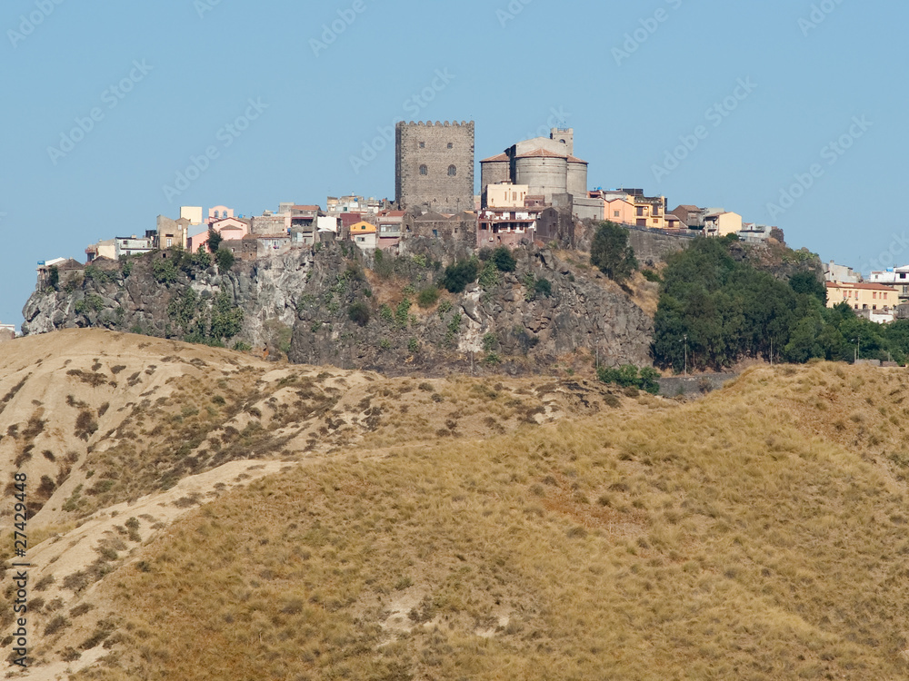 Rock Castle, Abbey And Village