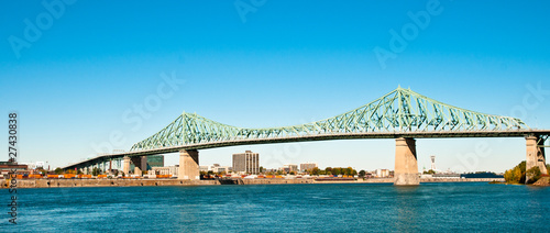 Pont Jacques Cartier, Montréal, Canada.