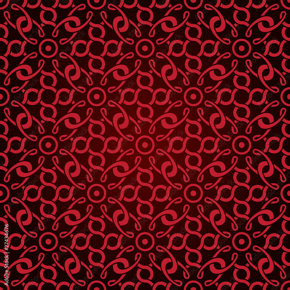 Red seamless wallpaper pattern