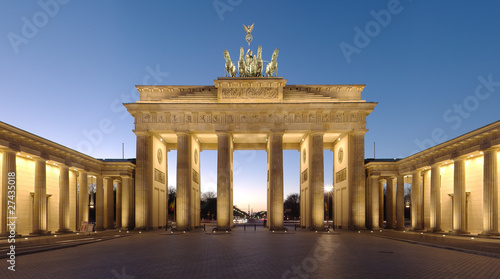 Brandenburg Gate in Berlin photo