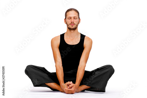 Doing Yoga © nakedking