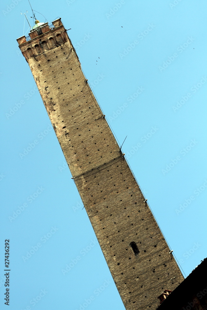 La Torre degli Asinelli a Bologna