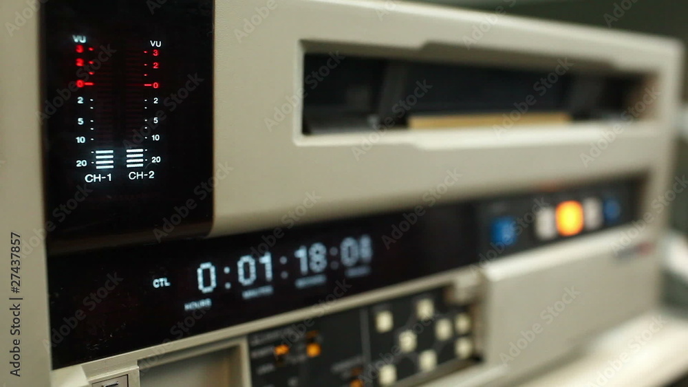 The professional tape recorder The professional tape recorder