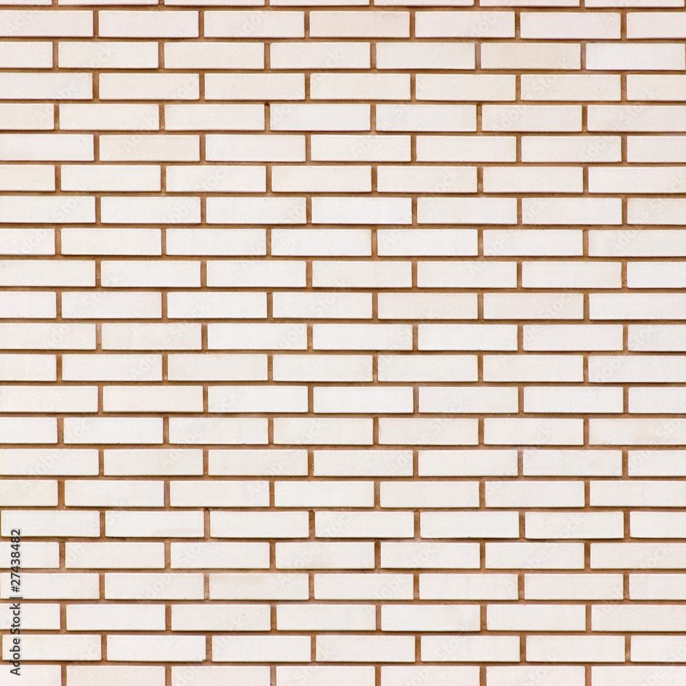 Beige natural fine brick wall texture background Beige natural fine brick wall texture background