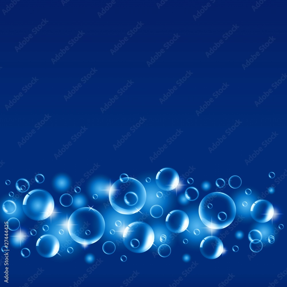 Abstraction  background with bubbles