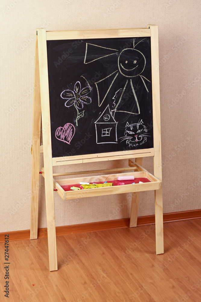 Obraz preschool blackboard
