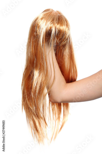 Blond wig