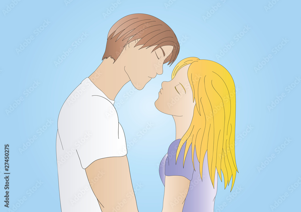 boy and girl in love boy and girl in love