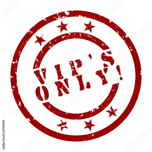 stempel vips only! I