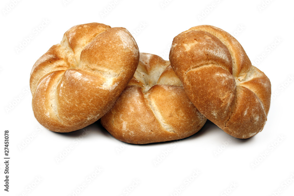 Three rolls bread