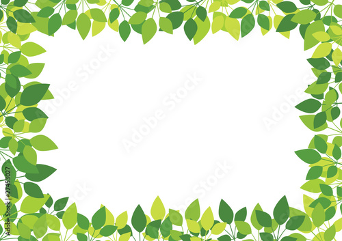Green leaves