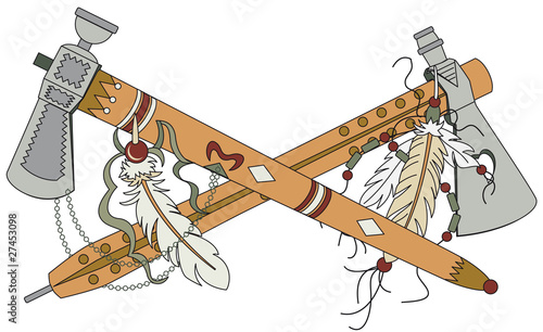 Native Americans tomahawks