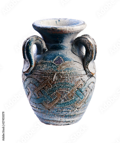 antique vase isolated