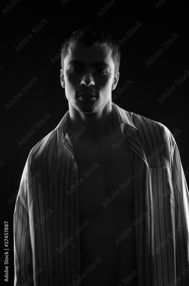 Beautiful young man Beautiful young man