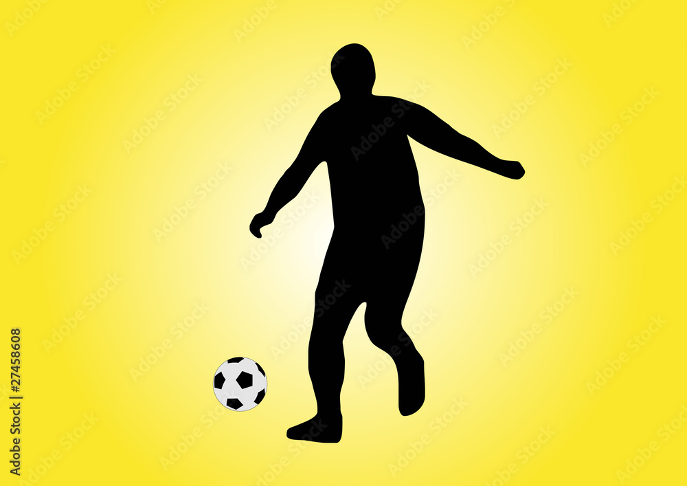 soccer player shooting a ball