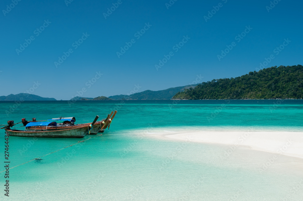 Longtail boats, Koh Lipe Thailand