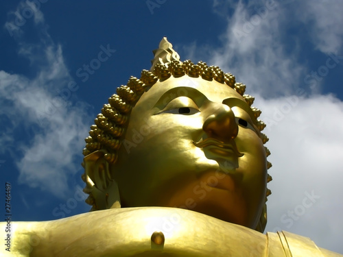 Big Buddha at Angthong, Thailand photo