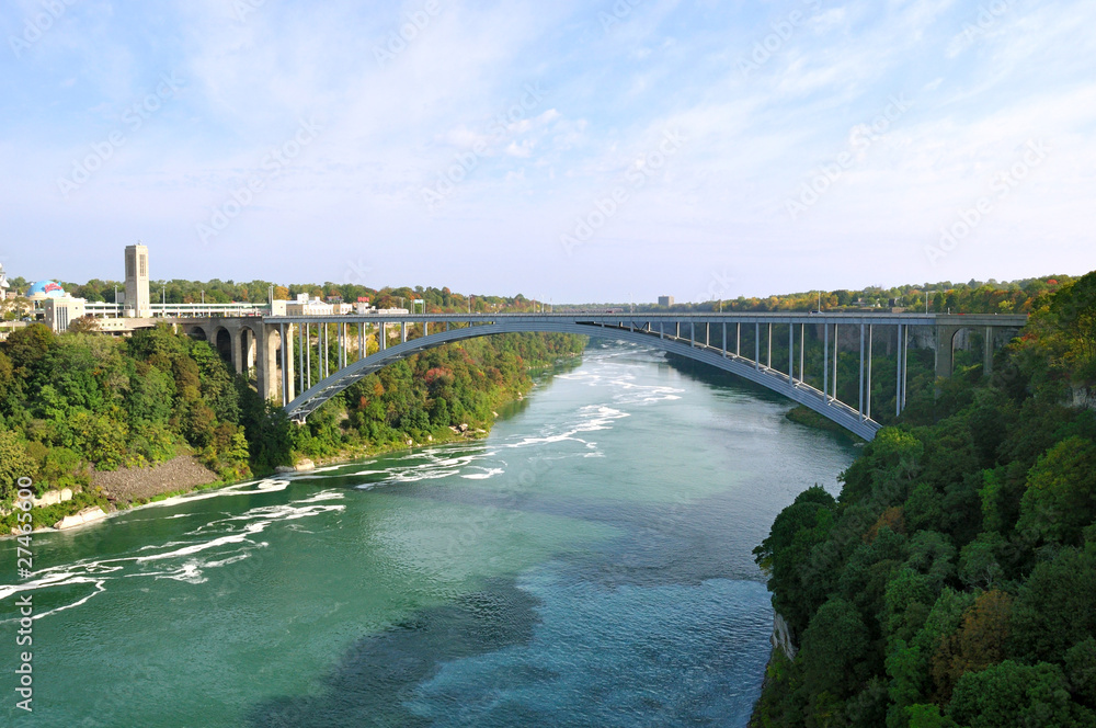 Rainbow Bridge - Niagara Falls, USA Rainbow Bridge - Niagara Falls, USA