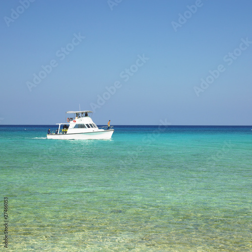 boat,Caribbean Sea, María la Gorda,Pinar del Río Province, Cuba © Richard Semik