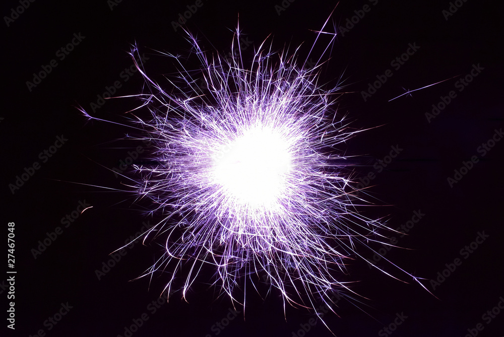 Fototapeta premium Funny holiday sparkles