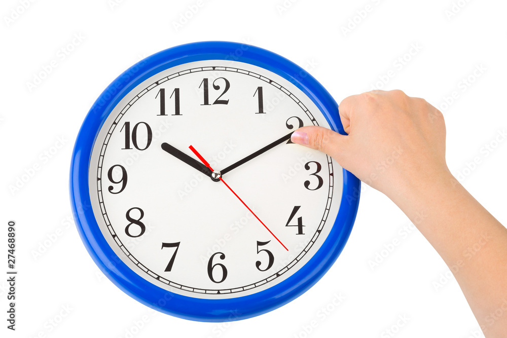 Hand stop time Hand stop time