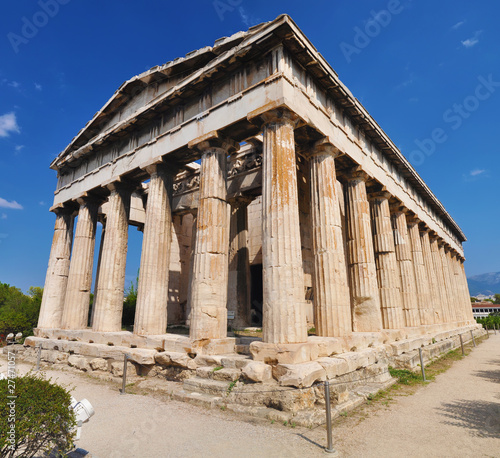 The temple of Hephaestus, Athena, Greece