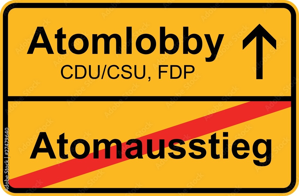 Atomlobby CDU/CSU, FDP Atomlobby CDU/CSU, FDP