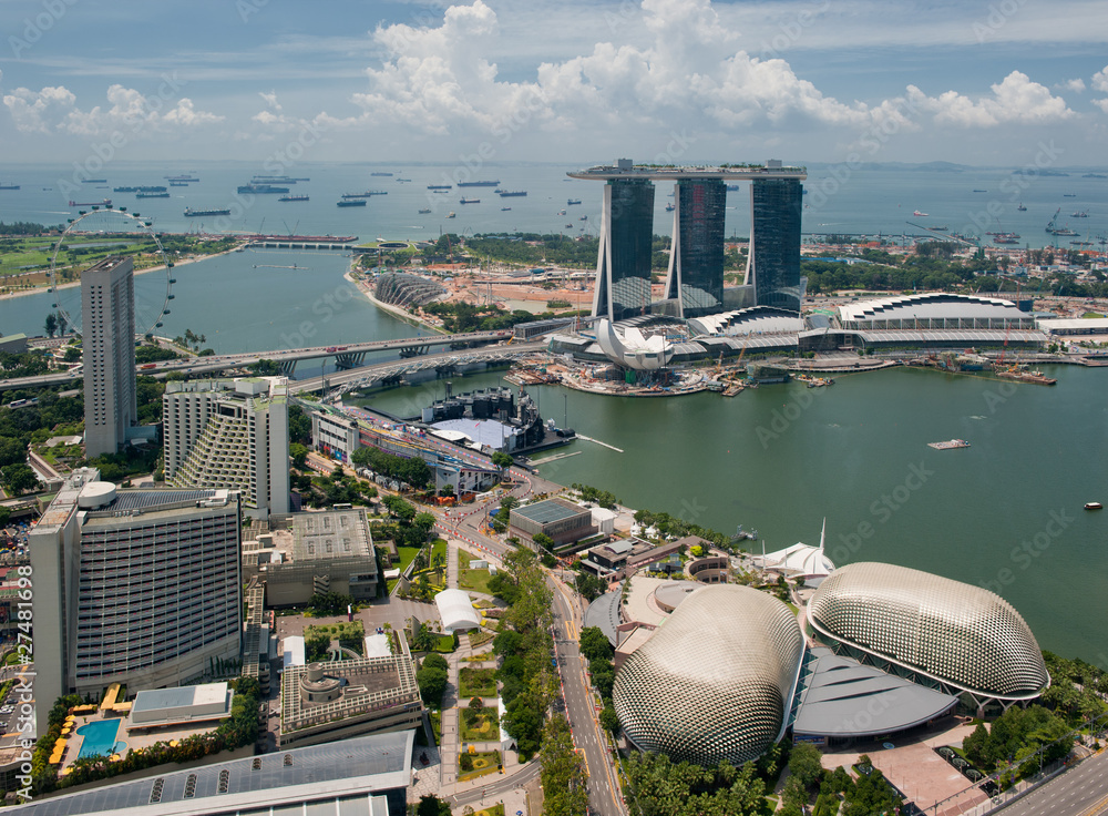 Obraz premium Panorama of Singapore