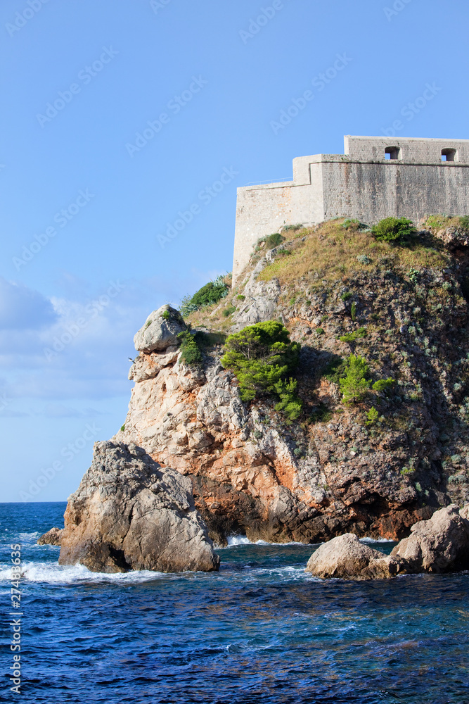 Fort Lovrijenac In Dubrovnik