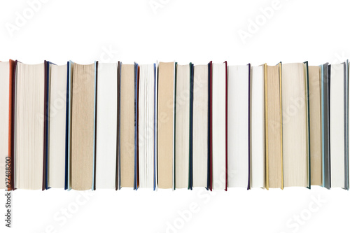 Books in a row