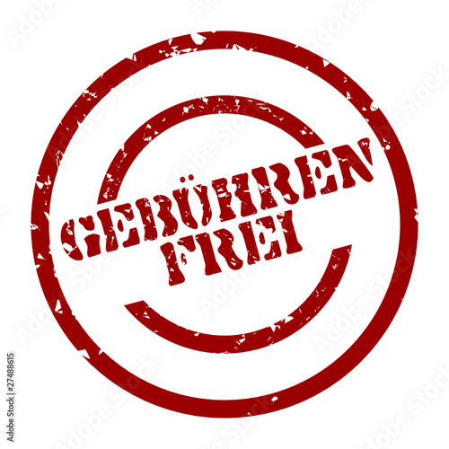 stempel gebührenfrei I