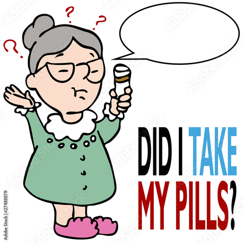 Woman Forgets To Take Her Medicine