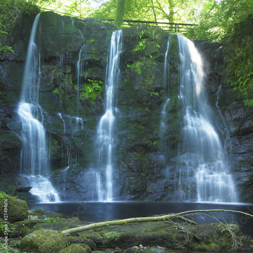 Glenariff Waterfalls  County Antrim  Northern Ireland