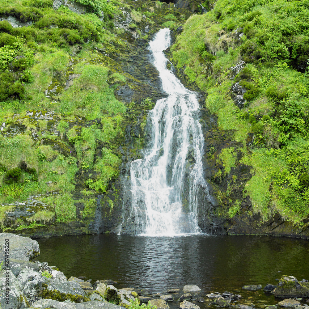 Assarancagh Waterfall, County Donegal, Ireland Assarancagh Waterfall, County Donegal, Ireland
