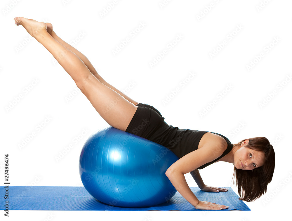 Fototapeta premium Young women doing roll-out