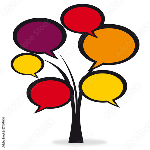 árbol para textos con bocadillos