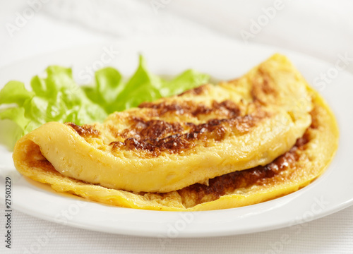 fresh tasty omelet