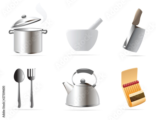 Icons for kitchen