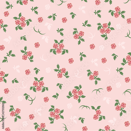 Wallpaper Mural rose background pink Torontodigital.ca