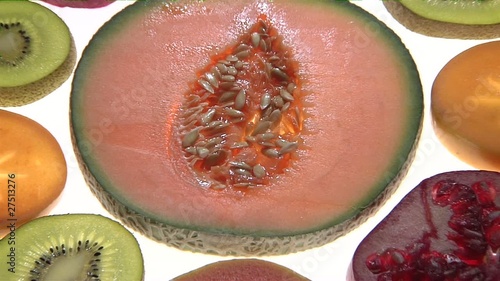 Melonen und Früchtemix