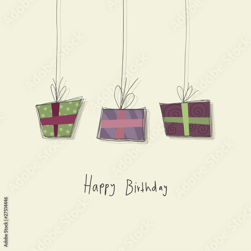 Birthday greeting card 4