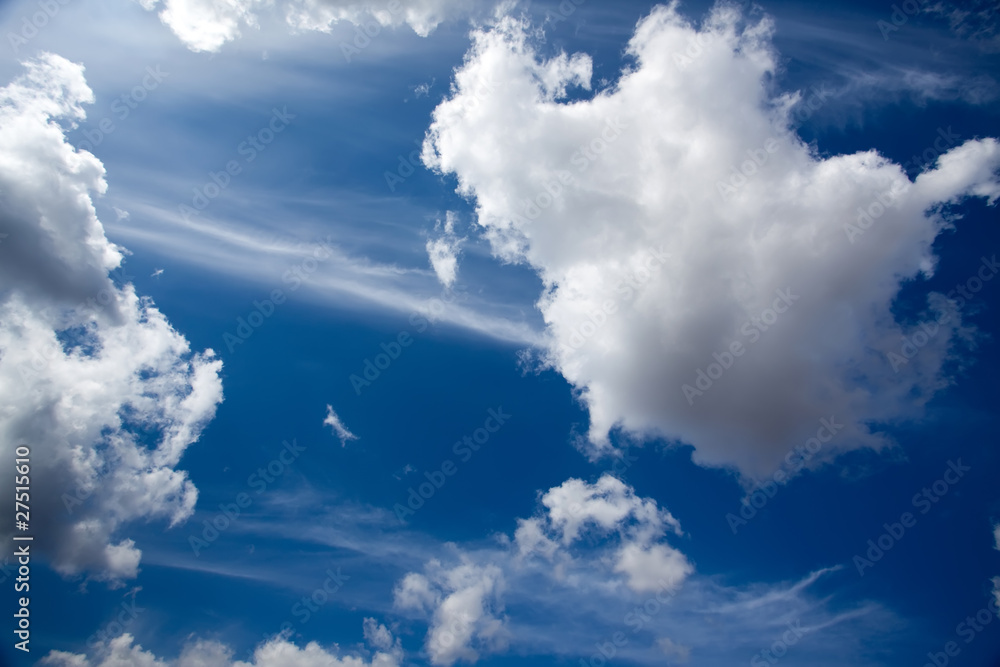 Naklejka premium sky and clouds