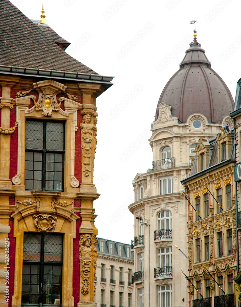 Fototapeta premium façade d'un bâtiment, Lille