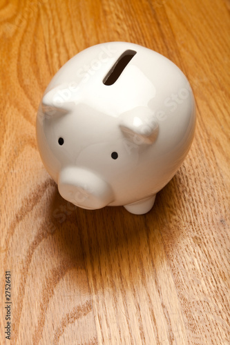 White Piggy Bank