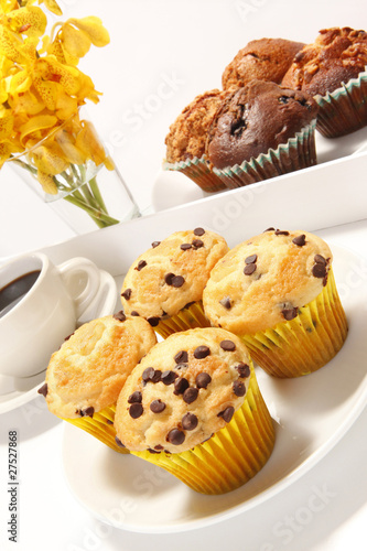 Assorted muffins and cupcakes breakfast photo