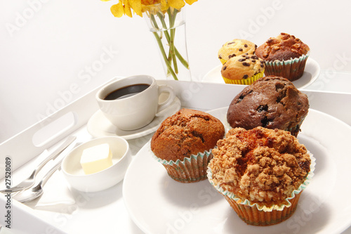 Assorted muffins and cupcakes breakfast photo