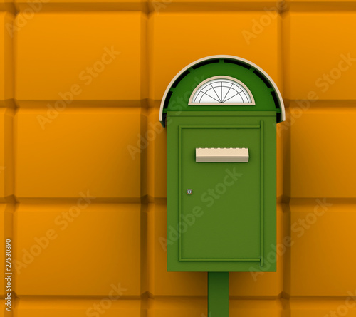 green mailbox